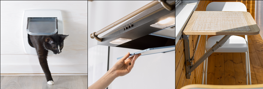 Pet door Range hood cover Wall-mounted table