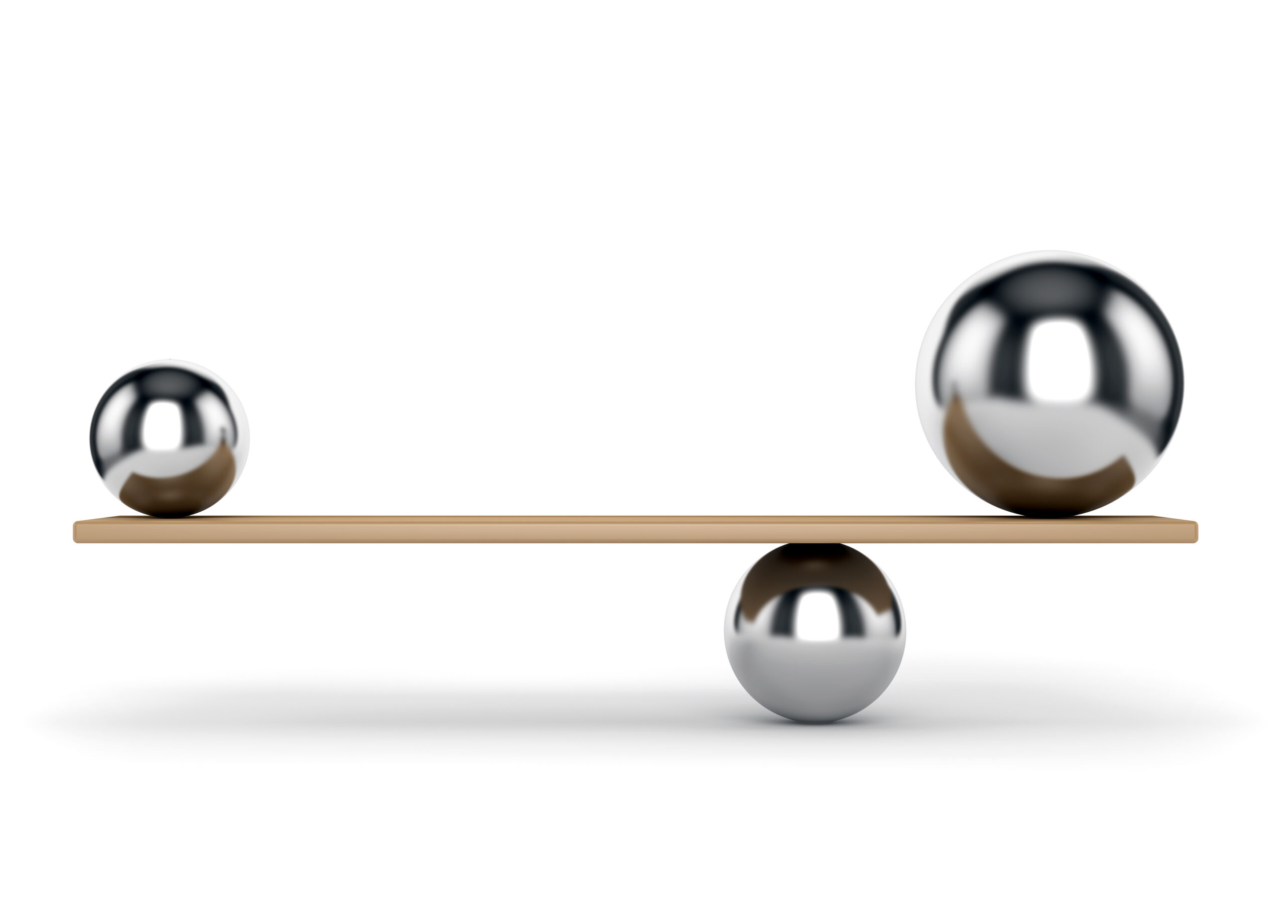 Center of gravity of applications for rotary dampers